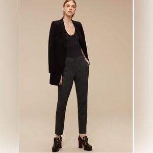 Babaton Women's Charcoal Gray Kendrick Pant